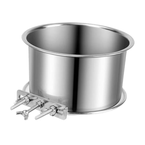 KiBcsLic Multifunktionaler Hundenapf zum Aufhängen in Käfigen, ideal für Welpen, 18cmx11cm von KiBcsLic