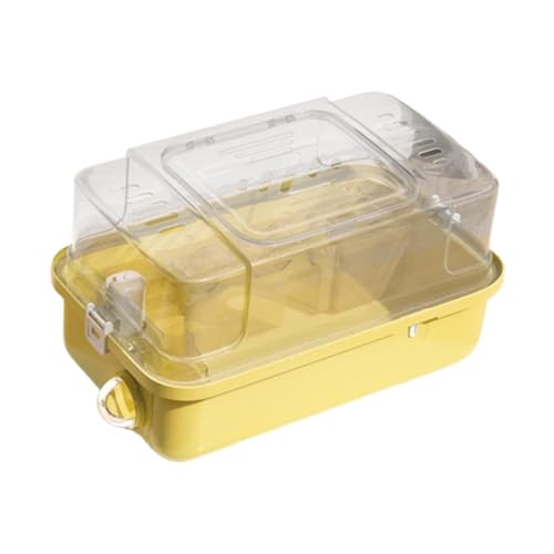 KiBcsLic Reisetasche für Hamster mit Atmungsaktivem Design Und Haustierbedarf Habitat Bunny, Gelb KiBcsLic Reisetasche für Hamster mit Atmungsaktivem Design Und Haustierbedarf Habitat Bunny, Gelb von KiBcsLic