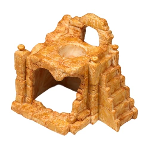 KiBcsLic Reptilienversteck, Höhle, Kreatives Ornament für Kleine Reptilien, Schlangen, Schildkröten KiBcsLic Reptilienversteck, Höhle, Kreatives Ornament für Kleine Reptilien, Schlangen, Schildkröten von KiBcsLic