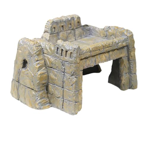 KiBcsLic Reptilienversteck, Höhle, Landschaftsharz, Versteckhöhle für Eidechsen, Frösche, Schildkröten KiBcsLic Reptilienversteck, Höhle, Landschaftsharz, Versteckhöhle für Eidechsen, Frösche, Schildkröten von KiBcsLic