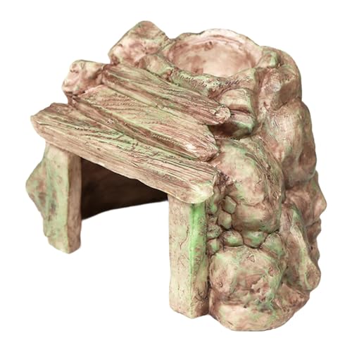 KiBcsLic Reptilienversteckhöhle, Harzfelsenversteckhöhle für Schildkröten, Eidechsen, Kleine Reptilien KiBcsLic Reptilienversteckhöhle, Harzfelsenversteckhöhle für Schildkröten, Eidechsen, Kleine Reptilien von KiBcsLic