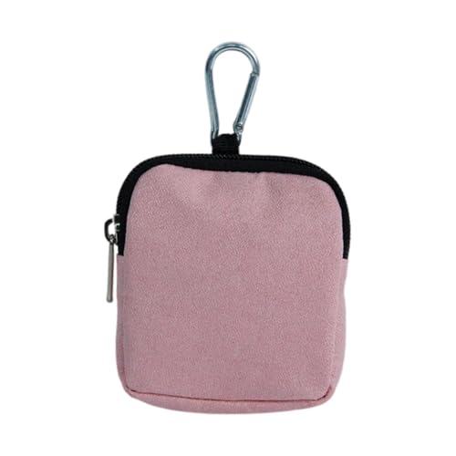 KiBcsLic Snackspender für Hunde, praktische Tasche für Training und Spaziergänge mit Haustieren, Rosa von KiBcsLic