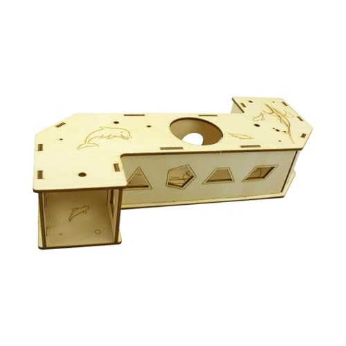 KiBcsLic Versteckröhre für Mäuse Und Rennmäuse in Tierkäfigen, 22cmx12cmx5cm von KiBcsLic