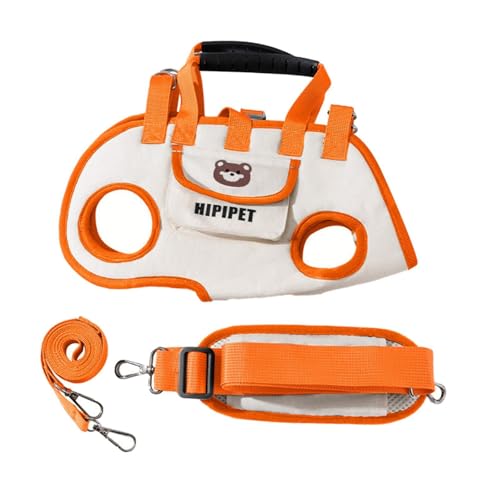 KiBcsLic Verstellbare Hundetragetasche mit Schulterstütze Und Snacktasche für Den Außenbereich, L KiBcsLic Verstellbare Hundetragetasche mit Schulterstütze Und Snacktasche für Den Außenbereich, L von KiBcsLic