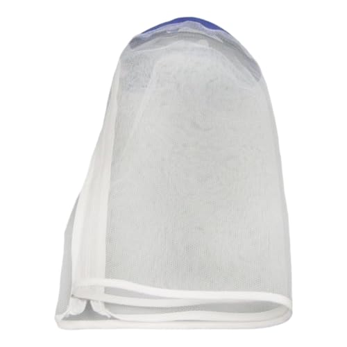 KiBcsLic Vogelkäfigabdeckung Universal Vogelfutterfänger Netzabdeckung Schutzrock Staubschutz Mesh Material Waschbar Reißverschluss für Wohnzimmer für, 36cmx36cmx45cm von KiBcsLic