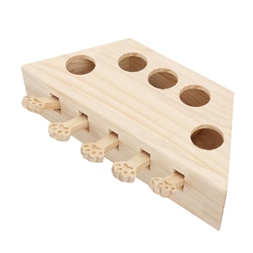 KiBcsLic Whack A Katzenspielzeug, Lustiges Holzspielzeug für Drinnen Und Draußen, Einzigartiges Haustier Geschenk, Puzzle Spielzeug KiBcsLic Whack A Katzenspielzeug, Lustiges Holzspielzeug für Drinnen Und Draußen, Einzigartiges Haustier Geschenk, Puzzle Spielzeug von KiBcsLic