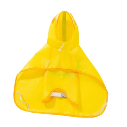 KiBcsLic wasserdichte Jacke für Hunde, Poncho mit Kapuze für Kleine Rassen, XL von KiBcsLic