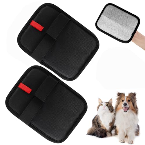 KiBlithemor Static Removal Gloves Für Katzen und Hunde, Wiederverwendbare Handschuh Katzenhaare, Handschuh für Katzenhaare für die Pflege und Entfernung unerwünschter Haare KiBlithemor Static Removal Gloves Für Katzen und Hunde, Wiederverwendbare Handschuh Katzenhaare, Handschuh für Katzenhaare für die Pflege und Entfernung unerwünschter Haare von KiBlithemor