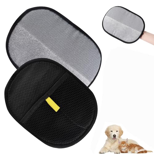 KiBlithemor Static Removal Gloves Für Katzen und Hunde, Wiederverwendbare Handschuh Katzenhaare, Handschuh für Katzenhaare für die Pflege und Entfernung unerwünschter Haare KiBlithemor Static Removal Gloves Für Katzen und Hunde, Wiederverwendbare Handschuh Katzenhaare, Handschuh für Katzenhaare für die Pflege und Entfernung unerwünschter Haare von KiBlithemor