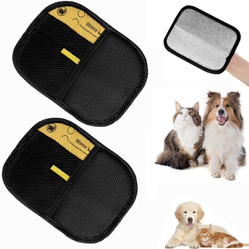KiBlithemor Static Removal Gloves Für Katzen und Hunde, Wiederverwendbare Handschuh Katzenhaare, Handschuh für Katzenhaare für die Pflege und Entfernung unerwünschter Haare KiBlithemor Static Removal Gloves Für Katzen und Hunde, Wiederverwendbare Handschuh Katzenhaare, Handschuh für Katzenhaare für die Pflege und Entfernung unerwünschter Haare von KiBlithemor
