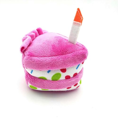 Geburtstag Kuchen Form Hund Plüsch Spielzeug niedlich weich gefüllt Training kauen Welpe Katze Spielzeug Haustierzubehör Vorräte 11cm 2 Geburtstag Kuchen Form Hund Plüsch Spielzeug niedlich weich gefüllt Training kauen Welpe Katze Spielzeug Haustierzubehör Vorräte 11cm 2 von KiLoom