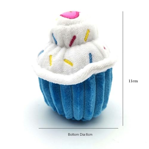 Geburtstag Kuchen Form Hund Plüsch Spielzeug niedlich weich gefüllt Training kauen Welpe Katze Spielzeug Haustierzubehör Vorräte 11cm 3 Geburtstag Kuchen Form Hund Plüsch Spielzeug niedlich weich gefüllt Training kauen Welpe Katze Spielzeug Haustierzubehör Vorräte 11cm 3 von KiLoom