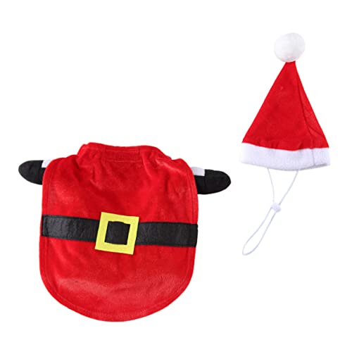 Kichvoe 1 Satz Kostüm für Haustiere Atmungsaktive Hundekleidung für Halloween und Weihnachten Lustige Cosplay Outfits für und Outdoor Aktivitäten Kichvoe 1 Satz Kostüm für Haustiere Atmungsaktive Hundekleidung für Halloween und Weihnachten Lustige Cosplay Outfits für und Outdoor Aktivitäten von Kichvoe