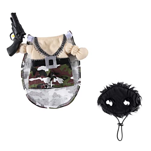 Kichvoe 1 Satz Pet Outfit Funny Kostüm für Hunde Lustige Cosplay Kleidung für Halloween und Weihnachten Bequemes Party Outfit für Haustiere XL Hochwertige Verarbeitung Kichvoe 1 Satz Pet Outfit Funny Kostüm für Hunde Lustige Cosplay Kleidung für Halloween und Weihnachten Bequemes Party Outfit für Haustiere XL Hochwertige Verarbeitung von Kichvoe