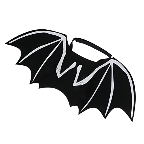 Kichvoe 1 Stück Katzen Fledermaus Flügel Kostüm für Haustiere Halloween Apparel für Kleine Hunde und Katzen Leicht Anzuziehen für Karneval und Gespensterfestivals Kichvoe 1 Stück Katzen Fledermaus Flügel Kostüm für Haustiere Halloween Apparel für Kleine Hunde und Katzen Leicht Anzuziehen für Karneval und Gespensterfestivals von Kichvoe