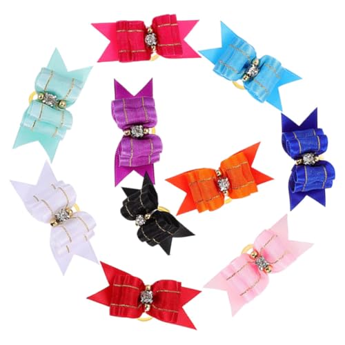 Kichvoe 10 Stück Teiliges Halloween Hundeschleifen für Kleine Hunde Gemischte Farben Strapazierfähig und Leicht für Kostüme und Besondere Anlässe Kichvoe 10 Stück Teiliges Halloween Hundeschleifen für Kleine Hunde Gemischte Farben Strapazierfähig und Leicht für Kostüme und Besondere Anlässe von Kichvoe