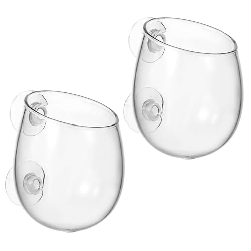 Kichvoe 2 Stück Aquarium Pflanzenhalter aus Klarem mit Saugnäpfen Flexible Unterwasser Dekoration Geeignet für Süß und Meerwasser Unabhängige Pflanzpflege und Einfache Montage Kichvoe 2 Stück Aquarium Pflanzenhalter aus Klarem mit Saugnäpfen Flexible Unterwasser Dekoration Geeignet für Süß und Meerwasser Unabhängige Pflanzpflege und Einfache Montage von Kichvoe