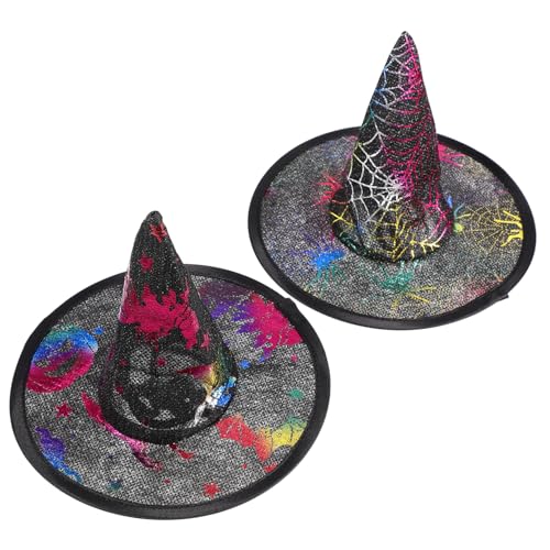 Kichvoe 2 Stück Lustige Haustier Hüte Verstellbare Kopfbedeckung für Haustiere Dekorative Party Haube für Halloween und Fotoshootings Atmungsaktive Materialien Stylisch und Bequem Kichvoe 2 Stück Lustige Haustier Hüte Verstellbare Kopfbedeckung für Haustiere Dekorative Party Haube für Halloween und Fotoshootings Atmungsaktive Materialien Stylisch und Bequem von Kichvoe