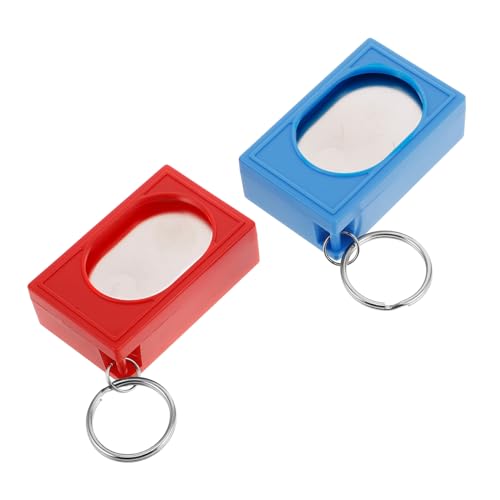 Kichvoe 2 Stück Teiliges Hundetraining Clicker Praktisches Platzsparendes Trainingsgerät für Hunde Katzen Vögel und Reptilien Effiziente Grundkommandos und Agility Training Tragbar Kichvoe 2 Stück Teiliges Hundetraining Clicker Praktisches Platzsparendes Trainingsgerät für Hunde Katzen Vögel und Reptilien Effiziente Grundkommandos und Agility Training Tragbar von Kichvoe