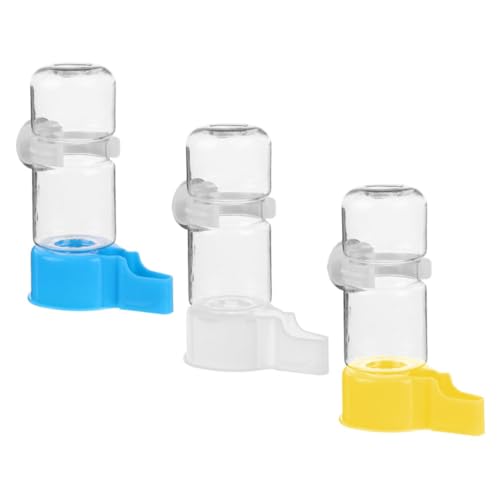 Kichvoe 3 Stück Automatischer Vogel Wasserspender mit Futterfunktion aus Lebensmittelechtem Material Großer Kapazität Geeignet für Papageien Wellensittiche Wachteln und Ziervögel Kichvoe 3 Stück Automatischer Vogel Wasserspender mit Futterfunktion aus Lebensmittelechtem Material Großer Kapazität Geeignet für Papageien Wellensittiche Wachteln und Ziervögel von Kichvoe