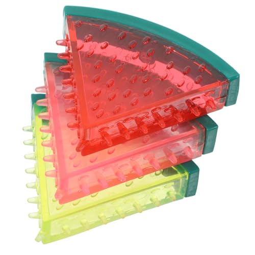 Kichvoe 3 Stück Teiliges Gefrierbares Hundekauspielzeug Wasserkühlend Welpen Beißspielzeug mit Zahnreinigung Massagefunktion Wassermelonen Design für Spielerische Zahnpflege Kichvoe 3 Stück Teiliges Gefrierbares Hundekauspielzeug Wasserkühlend Welpen Beißspielzeug mit Zahnreinigung Massagefunktion Wassermelonen Design für Spielerische Zahnpflege von Kichvoe