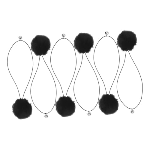 Kichvoe 6 Stück Teiliges Katzenspielzeug mit Glöckchen Austauschbare Wackelbälle für Katzenkratzbaum und Kratzpfosten Interaktive Plüschbälle für Katzen Langlebig und Vielseitig Einsetzbar von Kichvoe