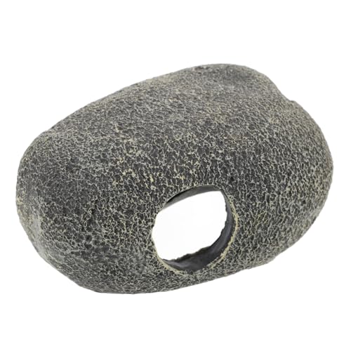 Kichvoe Aquarium Versteck Höhle aus Resin in Natürlicher Steinoptik Dekoration für Garnelen und Fische Langlebige Gestaltung für Fischbecken Pflegeleichtes Aquarium Ornament von Kichvoe