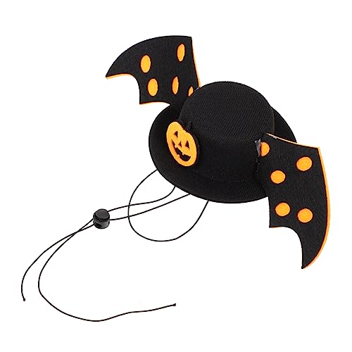 Kichvoe Fledermaus Hut für Haustiere Verstellbare Halloween Cosplay Mütze mit Flügeln für Katzen und Kleine Hunde für Halloween Weihnachten und Kostümpartys Gemütlich und Sicher Gewebtem Kichvoe Fledermaus Hut für Haustiere Verstellbare Halloween Cosplay Mütze mit Flügeln für Katzen und Kleine Hunde für Halloween Weihnachten und Kostümpartys Gemütlich und Sicher Gewebtem von Kichvoe