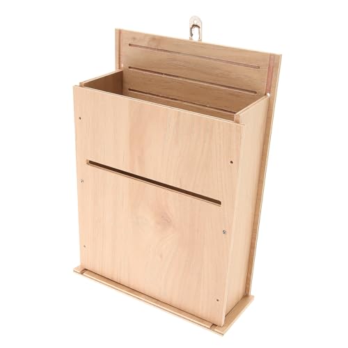 Kichvoe Fledermaushaus aus Holz Handgemachtes Fledermaus Nistkasten für Garten und Hinterhof Wetterfest Design für Installieren Kichvoe Fledermaushaus aus Holz Handgemachtes Fledermaus Nistkasten für Garten und Hinterhof Wetterfest Design für Installieren von Kichvoe