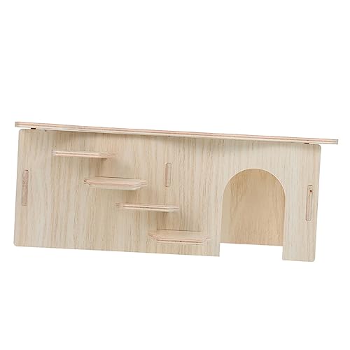 Kichvoe Großes Meerschweinchen Versteck aus Holz mit Rampe Zweikammeriges Kleintierhaus Robustes Hamster und Dschungelhaus Buddelsand Spielhaus für Kleine Nager und Kaninchen Kichvoe Großes Meerschweinchen Versteck aus Holz mit Rampe Zweikammeriges Kleintierhaus Robustes Hamster und Dschungelhaus Buddelsand Spielhaus für Kleine Nager und Kaninchen von Kichvoe