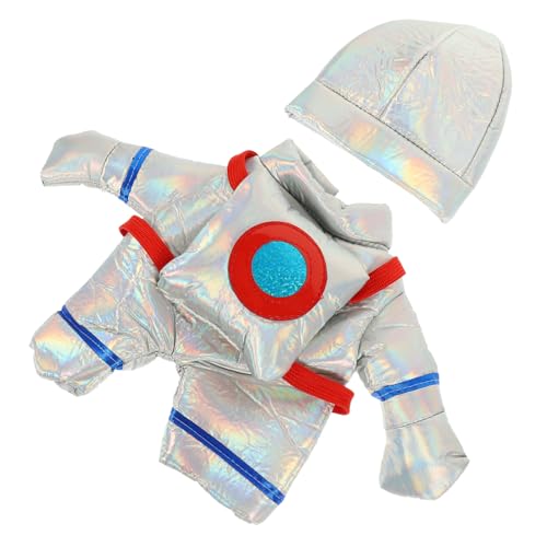 Kichvoe Halloween Astronaut Hundekostüm Bequemes und Hautfreundliches Outfit für Welpen für Fotoshootings und Feiertagsfeiern Halloween und Andere Anlässe Kichvoe Halloween Astronaut Hundekostüm Bequemes und Hautfreundliches Outfit für Welpen für Fotoshootings und Feiertagsfeiern Halloween und Andere Anlässe von Kichvoe