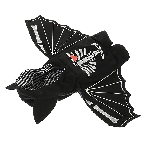 Kichvoe Halloween Fledermaus Hundekostüm Bequemes Strapazierfähiges Outfit für Hunde für Partys Fotoshootings und Tägliches Tragen aus Hautfreundlichem Gefertigt Kichvoe Halloween Fledermaus Hundekostüm Bequemes Strapazierfähiges Outfit für Hunde für Partys Fotoshootings und Tägliches Tragen aus Hautfreundlichem Gefertigt von Kichvoe