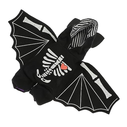 Kichvoe Halloween Fledermaus Kostüm für Hunde Bequeme und Strapazierfähige Hundekleidung für Kleine Haustiere für Fotoshootings und Halloween Partys Waschbar und Wiederverwendbar Kichvoe Halloween Fledermaus Kostüm für Hunde Bequeme und Strapazierfähige Hundekleidung für Kleine Haustiere für Fotoshootings und Halloween Partys Waschbar und Wiederverwendbar von Kichvoe