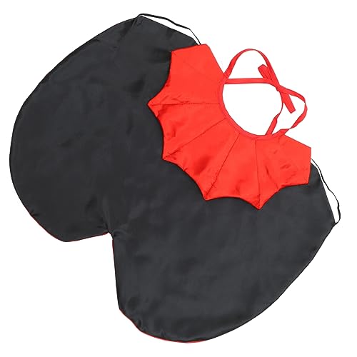 Kichvoe Halloween Haustier Umhang Kostüm Vampir Cape für Hunde und Katzen für Halloween Feiern und Tägliches Tragen Verstellbar Atmungsaktiv und Bequem für Besondere Anlässe und Kichvoe Halloween Haustier Umhang Kostüm Vampir Cape für Hunde und Katzen für Halloween Feiern und Tägliches Tragen Verstellbar Atmungsaktiv und Bequem für Besondere Anlässe und von Kichvoe