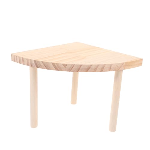 Kichvoe Hamster Holzplattform Käfigzubehör Stabile Futter und Kletterplattform für Hamster und Kleine Nager Hohe Holzspielzeug Plattform zur Käfigdekoration und Bewegung Kichvoe Hamster Holzplattform Käfigzubehör Stabile Futter und Kletterplattform für Hamster und Kleine Nager Hohe Holzspielzeug Plattform zur Käfigdekoration und Bewegung von Kichvoe