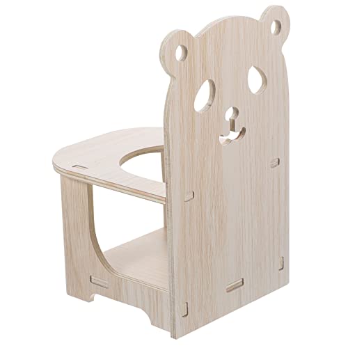 Kichvoe Hamsterstuhl aus Holz für Kleine Haustiere Handgefertigter Hochstuhl mit Tablett für Hamster Meerschweinchen und Chinchillas Entspannen Kichvoe Hamsterstuhl aus Holz für Kleine Haustiere Handgefertigter Hochstuhl mit Tablett für Hamster Meerschweinchen und Chinchillas Entspannen von Kichvoe
