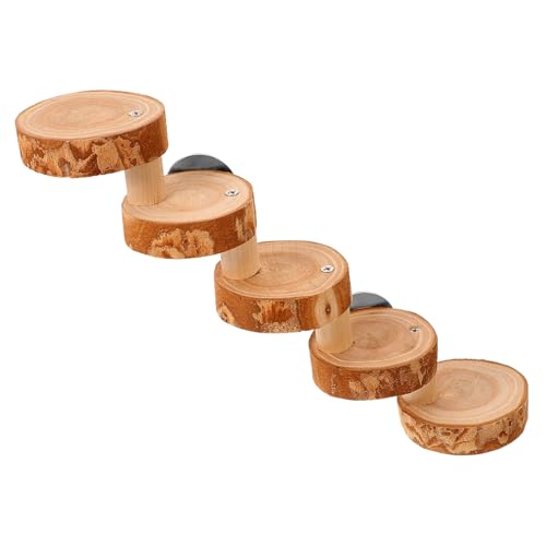 Kichvoe Holzleiter für Hamster Stufig Kletterspielzeug aus Natürlichem Holz für Kleine Haustiere Wie Meerschweinchen und Vögel Sicher Langlebig und Fördert Bewegung Sowie Koordination im Kichvoe Holzleiter für Hamster Stufig Kletterspielzeug aus Natürlichem Holz für Kleine Haustiere Wie Meerschweinchen und Vögel Sicher Langlebig und Fördert Bewegung Sowie Koordination im von Kichvoe
