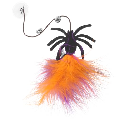 Kichvoe Katzenspielzeug für Halloween Interaktives Türhängespielzeug mit Elastischem Seil Lustiger Kleiner Spinnen Katzenangel für Drinnen Einsamkeit und Fördert Bewegung Kichvoe Katzenspielzeug für Halloween Interaktives Türhängespielzeug mit Elastischem Seil Lustiger Kleiner Spinnen Katzenangel für Drinnen Einsamkeit und Fördert Bewegung von Kichvoe