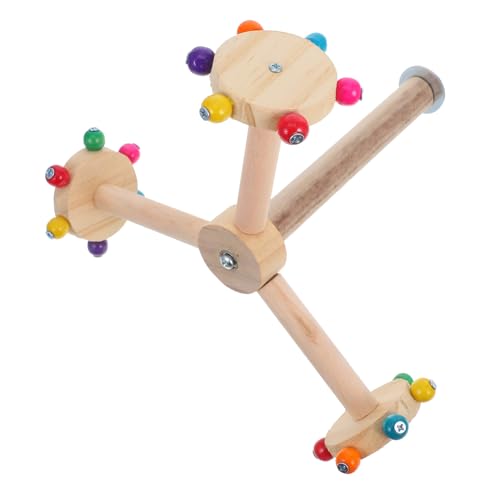 Kichvoe Kleiner Papageien Sitzstange mit Drehbarem Vogelkäfig Zubehör für Interaktives Spiel und Bewegung Einfache Reinigung Multifunktionaler Standfuß für Wellensittiche und Kichvoe Kleiner Papageien Sitzstange mit Drehbarem Vogelkäfig Zubehör für Interaktives Spiel und Bewegung Einfache Reinigung Multifunktionaler Standfuß für Wellensittiche und von Kichvoe