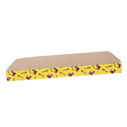 Kichvoe Kratzpappe Katze Kratzmatte aus Robustem Wellpappe Praktisches Katzenkratzbrett zum Krallen Schärfen Verschleißfestes Haustier für Wohnzimmer und Sofa Flach und Langlebig Kichvoe Kratzpappe Katze Kratzmatte aus Robustem Wellpappe Praktisches Katzenkratzbrett zum Krallen Schärfen Verschleißfestes Haustier für Wohnzimmer und Sofa Flach und Langlebig von Kichvoe