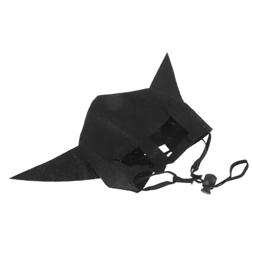 Kichvoe Leichte Bat Shaped Haustierkopfbedeckung aus Plüsch für Kleine Hunde und Katzen Party Accessoire für Halloween und Festlichkeiten Kichvoe Leichte Bat Shaped Haustierkopfbedeckung aus Plüsch für Kleine Hunde und Katzen Party Accessoire für Halloween und Festlichkeiten von Kichvoe