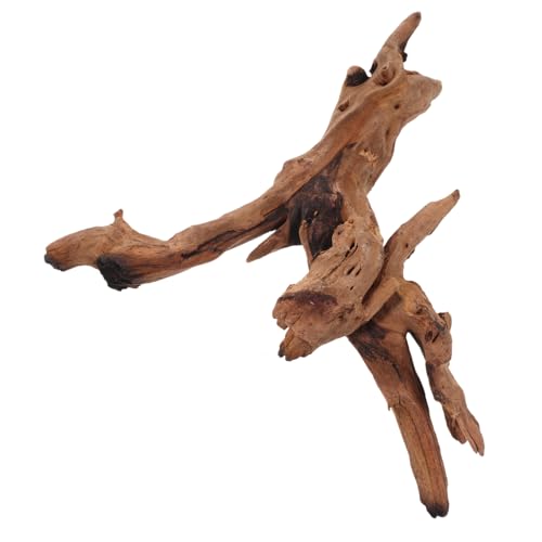 Kichvoe Natürliche Aquarien-Dekoration Totholz Wurzel Holz für Fischbecken Lebensechte Form Zufällig Aquarium Landschaft Ornament für Süßwasser und Gartendeko von Kichvoe