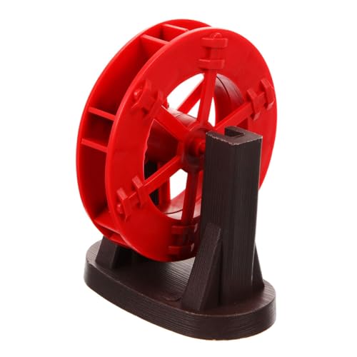Kichvoe Plastik Wasserrad Wasserwheel Dekoration für Aquarium Garten Wasserbrunnen DIY Wasserprojekt Innen Außen Vielseitig Einfache Installation von Kichvoe