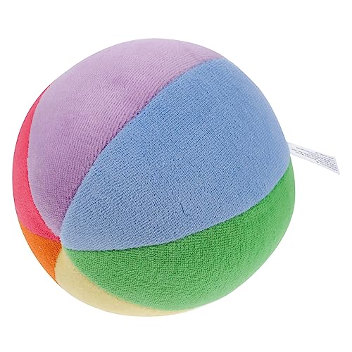 Kichvoe Quietschender Plüsch Kauspielzeug Ball für Kleine und Große Hunde Robustes Beißfestes Hundespielzeug zur Zahnpflege und Intelligenzförderung Interaktives Trainingsspielzeug für Kichvoe Quietschender Plüsch Kauspielzeug Ball für Kleine und Große Hunde Robustes Beißfestes Hundespielzeug zur Zahnpflege und Intelligenzförderung Interaktives Trainingsspielzeug für von Kichvoe