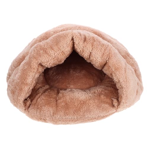 Kichvoe Tragbares Haustiernest für Katzen und Kleine Hunde Winterwarm Kratzfest Kompakt für Indoor Katzenschlafplatz Kleintierbett Khaki Kleines Katzenhaus Kichvoe Tragbares Haustiernest für Katzen und Kleine Hunde Winterwarm Kratzfest Kompakt für Indoor Katzenschlafplatz Kleintierbett Khaki Kleines Katzenhaus von Kichvoe