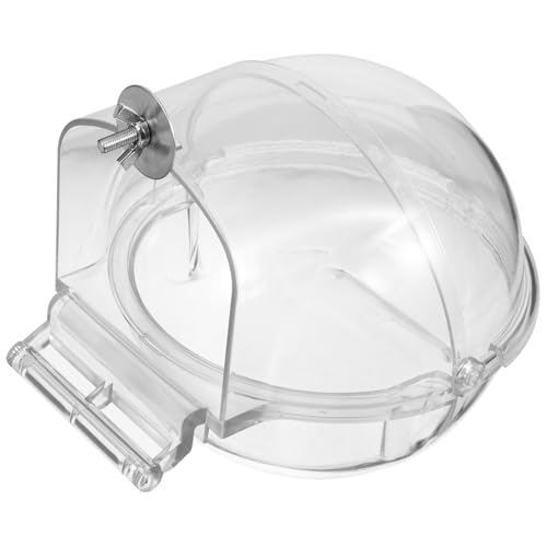 Kichvoe Vogelbadewanne für Käfige Transparente Auslaufsichere Badewanne für Wellensittiche Papageien und Kleine Vögel Badezubehör für Gesunde Vögel und Angenehme Pflege Kichvoe Vogelbadewanne für Käfige Transparente Auslaufsichere Badewanne für Wellensittiche Papageien und Kleine Vögel Badezubehör für Gesunde Vögel und Angenehme Pflege von Kichvoe