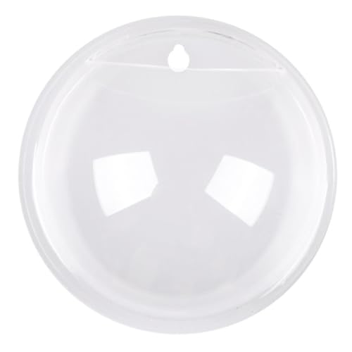 Kichvoe Wandmontierter Runder Fischbehälter Transparent Langlebiger Dekorativer Wandfischtank und Pflanzgefäß Platzsparende Wandvase für Blumen und Pflanzen Kichvoe Wandmontierter Runder Fischbehälter Transparent Langlebiger Dekorativer Wandfischtank und Pflanzgefäß Platzsparende Wandvase für Blumen und Pflanzen von Kichvoe