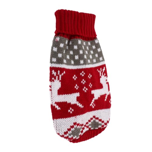 Kichvoe Weihnachten Hundepullover aus Weichem Warmem Material für Haustiere Modischer Strick Sweater für Hunde und Katzen für Festliche Anlässe und Fotoshootings Kichvoe Weihnachten Hundepullover aus Weichem Warmem Material für Haustiere Modischer Strick Sweater für Hunde und Katzen für Festliche Anlässe und Fotoshootings von Kichvoe