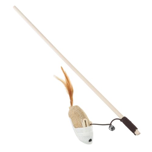 Kichvoe lustiges Katzenspielzeug interaktiv für drinnen Lustiger Katzenstock Necke Cat Stick Katzenspielzeug Haustier Katze Teaser Zauberstab Katzen-Teaser-Zauberstab- Holzstange Kichvoe lustiges Katzenspielzeug interaktiv für drinnen Lustiger Katzenstock Necke Cat Stick Katzenspielzeug Haustier Katze Teaser Zauberstab Katzen-Teaser-Zauberstab- Holzstange von Kichvoe