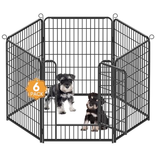 Kidsbuddy Welpenlaufstall,Hundelaufstall,6 Gitter je 80x65 cm,Automatische Verriegelung,Flexibel und faltbar,Welpenauslauf mit Tür,Welpengitter,Freilaufgehege Hund,Tierlaufstall für innen und Outdoor Kidsbuddy Welpenlaufstall,Hundelaufstall,6 Gitter je 80x65 cm,Automatische Verriegelung,Flexibel und faltbar,Welpenauslauf mit Tür,Welpengitter,Freilaufgehege Hund,Tierlaufstall für innen und Outdoor von Kidsbuddy